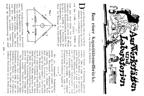 Bau einer Kapazitätsmessbrücke ; Radio Amateur, (ID = 1290946) Kit