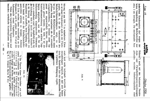 Der Bau von Empfängern mit Mehrfachröhren ; Radio Amateur, (ID = 1292449) Kit