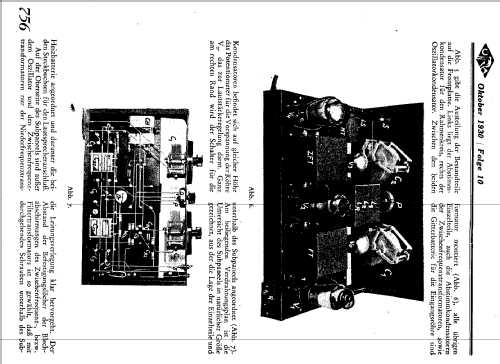 Fünf-Röhren-Überlagerungsempfänger 'Reinklang' ; Radio Amateur, (ID = 1295450) Bausatz