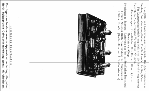 Amato-Europa, Einröhren-Empf. 4028; Radio-Amato, Otto (ID = 869323) Radio