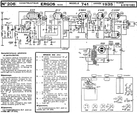 Ergos 741; Radio-Célard, Ergos, (ID = 2349902) Radio