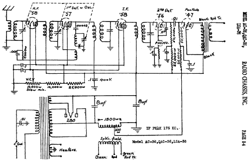 AC36 ; Radio Chassis Inc. (ID = 364638) Radio