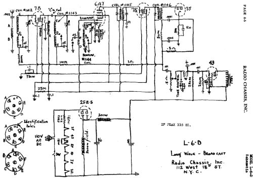 L6D ; Radio Chassis Inc. (ID = 364635) Radio