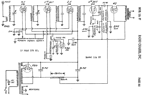 LSA37 ; Radio Chassis Inc. (ID = 364621) Radio