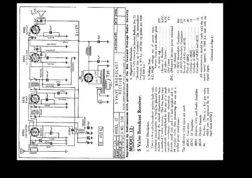 Columbus Model 12; Columbus Brand; (ID = 2708485) Radio