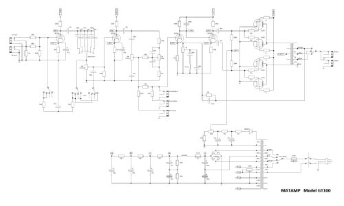 Matamp GT100; Radio Craft Hudds. (ID = 1765099) Ampl/Mixer