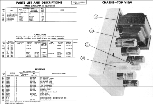 2 HiFi Audio Amplifier; Radio Craftsmen Inc. (ID = 475762) Verst/Mix