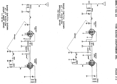 6 'tube kit' ; Radio Craftsmen Inc. (ID = 367935) Radio