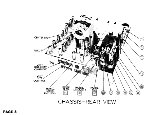 RC-201 B/W Television; Radio Craftsmen Inc. (ID = 2979203) Television