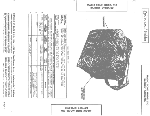 Magic Tone 510; Radio Development & (ID = 1450663) Radio