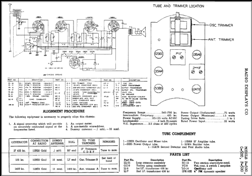 B500 ; Radio Displays Co.; (ID = 371343) Radio