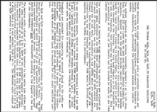 REL 646B ; Radio Engineering (ID = 272891) Radio