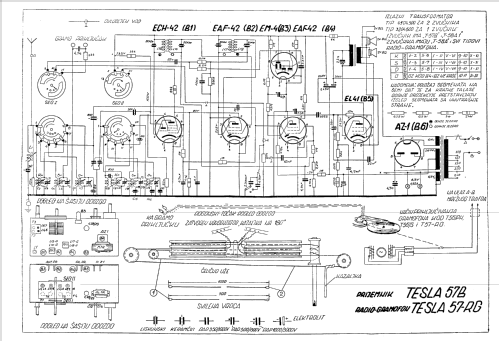 Tesla 57RG; Radioindustrija (ID = 2655528) Radio