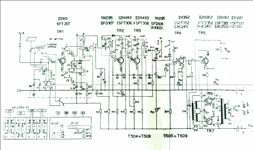 Tranzistor T504/T509; Radioindustrija (ID = 2644510) Radio