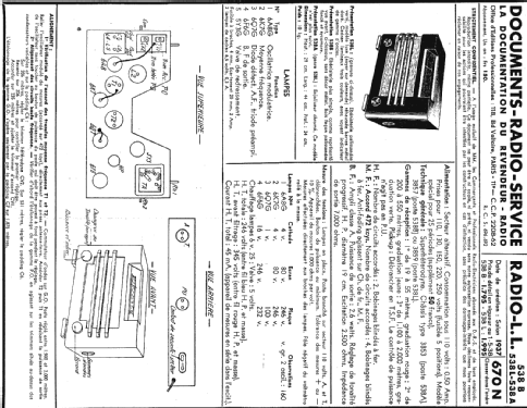 Supervox 538A Ch= 3853; Radio L.L. Lucien (ID = 233457) Radio