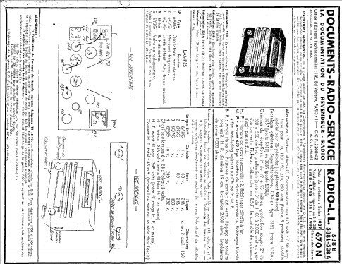 Synchrovox 538B Ch= 3857; Radio L.L. Lucien (ID = 181306) Radio