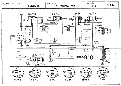 Supervox 650A; Radio L.L. Lucien (ID = 1204716) Radio