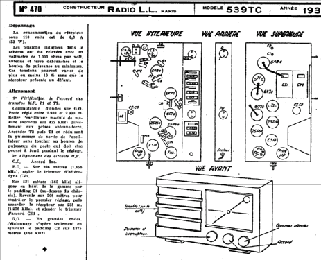 Synchromatic 539TC; Radio L.L. Lucien (ID = 220033) Radio