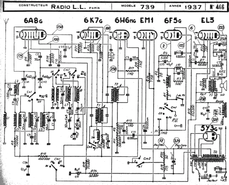 Synchromatic 739; Radio L.L. Lucien (ID = 220042) Radio