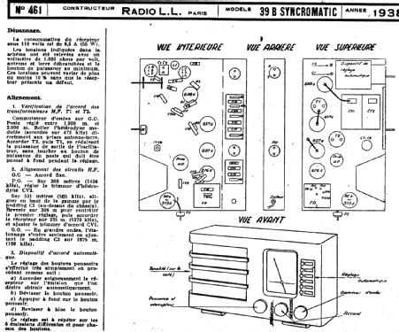 Synchromatic B 39B; Radio L.L. Lucien (ID = 220025) Radio