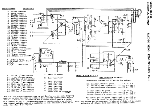 Band Expander DM-30X RMEDM30X; Radio Mfg. Engineers (ID = 770871) Converter