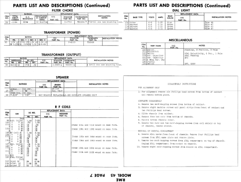 RME45 ; Radio Mfg. Engineers (ID = 627369) Amateur-R