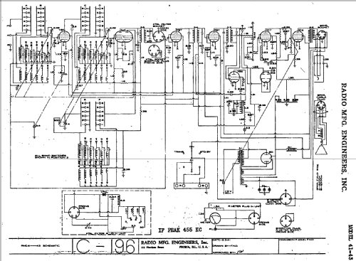 RME-41; Radio Mfg. Engineers (ID = 771177) Amateur-R