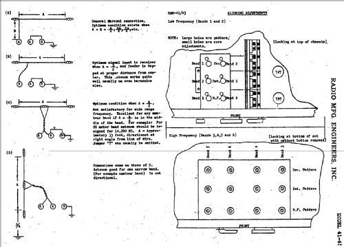 RME-41; Radio Mfg. Engineers (ID = 771178) Amateur-R