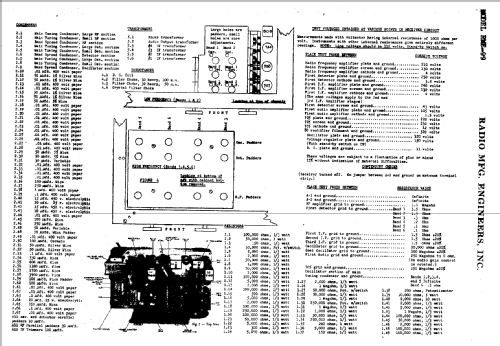 RME-99 ; Radio Mfg. Engineers (ID = 771101) Amateur-R