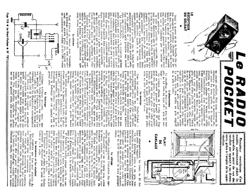 Radio Pocket ; Radio-MJ M.-J.; (ID = 2290263) Radio