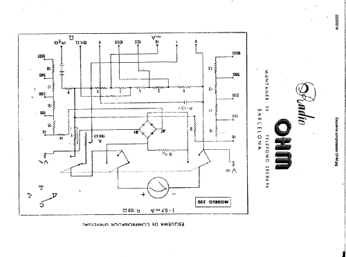 Comprobador Universal 220; Radio Ohm Juan (ID = 2481796) Equipment