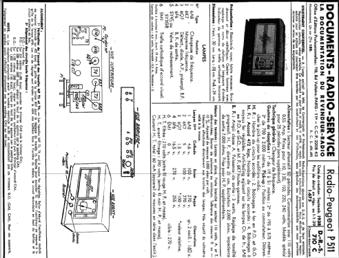 P511; Radio-Peugeot; Saint (ID = 232012) Radio