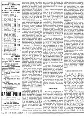 Récepteur économique à 6 transistors ; Radio-Prim; Paris (ID = 2732168) Radio