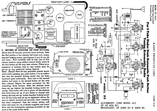 55 ; RPC R.P.C. Radio (ID = 408093) Car Radio