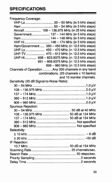 Pro-39 Cat. No. 20-303; Radio Shack Tandy, (ID = 3122410) Amateur-R