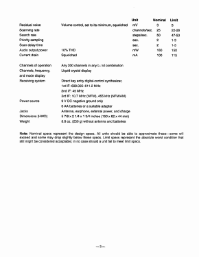 PRO-60 20-9309; Radio Shack Tandy, (ID = 3123500) Amateur-R