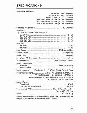 Pro-66 Cat. No. 20-511; Radio Shack Tandy, (ID = 3123533) Amateur-R