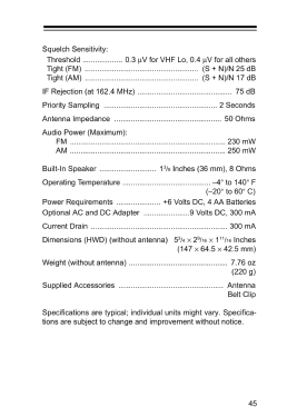 Pro-76 Cat. No. 20-313; Radio Shack Tandy, (ID = 3124488) Amateur-R