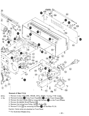 Realistic DX-100; Radio Shack Tandy, (ID = 3112365) Amateur-R