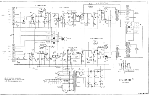 SAF-24-D Cat. No.= 31R2000; Radio Shack Tandy, (ID = 2653521) Ampl/Mixer