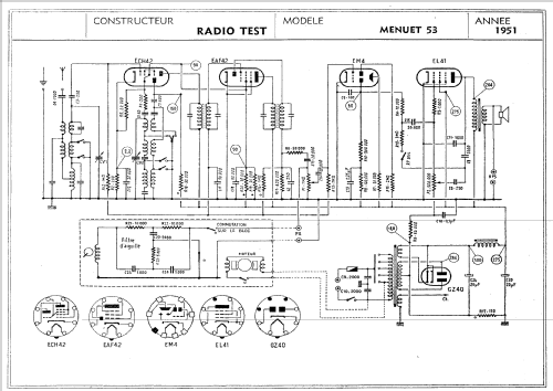 Menuet 53; Radio Test; Paris (ID = 1204751) Radio