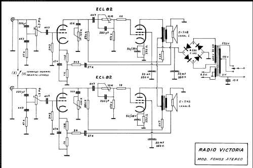 Fonos Stereo ; Radio Victoria; (ID = 2535584) Ampl/Mixer