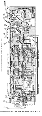 Préamplificateur-Amplificateur stéréophonique TR 1307; Radio Voltaire; (ID = 2739216) Ampl/Mixer