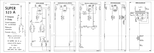 Super 523-A; Radio Watt Valgifson (ID = 1886956) Radio