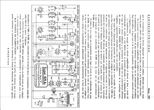 Super 625-Ac; Radio Watt Valgifson (ID = 1887130) Radio