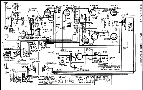 Lafayette JS-176 ; Radio Wire (ID = 305043) Radio