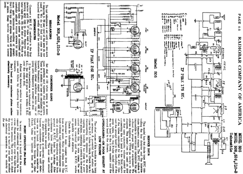 210-B Radiobar ; Radiobar Company of (ID = 384552) Radio