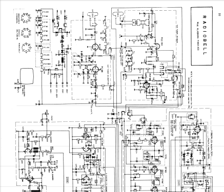 Radiobell Alabama F602 ASI; Bell Telephone Mfg. (ID = 764905) Television