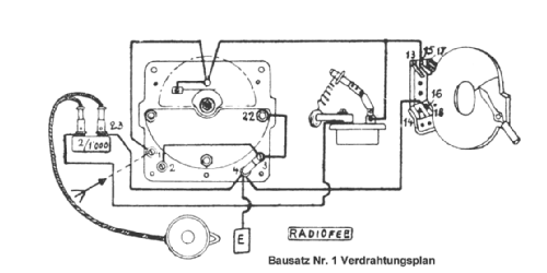 Bausätze ; Radiofee, Ernst (ID = 58355) Radio
