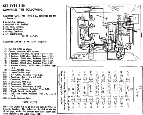 All-Electric Superhet 6 12-50; Radiokes; Sydney (ID = 1790711) Kit